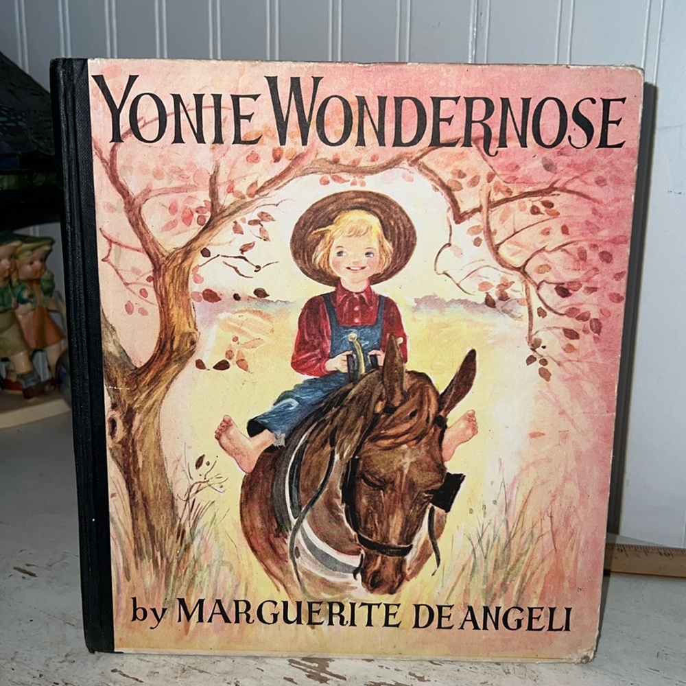 1944 Yonnie Wondernose Childs horse book Marguerite De Angeli hardback